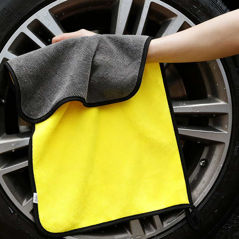 6 Pack 30x40 CM Microfiber Car Cleaning Towels - Lint-Free & Super Absorbent Auto Detailing Cloths for Washing, Drying, Polishing