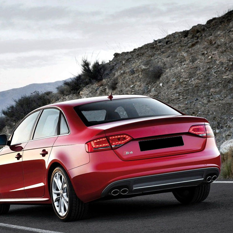 2008-2012 B8 S-Line rear diffuser with tailpipe