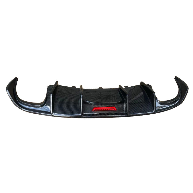 2009-2011 Audi A5 B8 carbon fiber diffuser