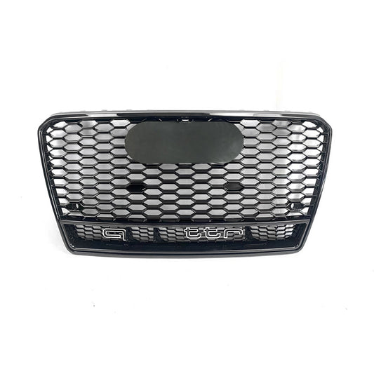 2009-2015 RS7 Style Honeycomb Grille For Audi A7/S7 C7 | Chrome Frame with Quattro Lower Mesh