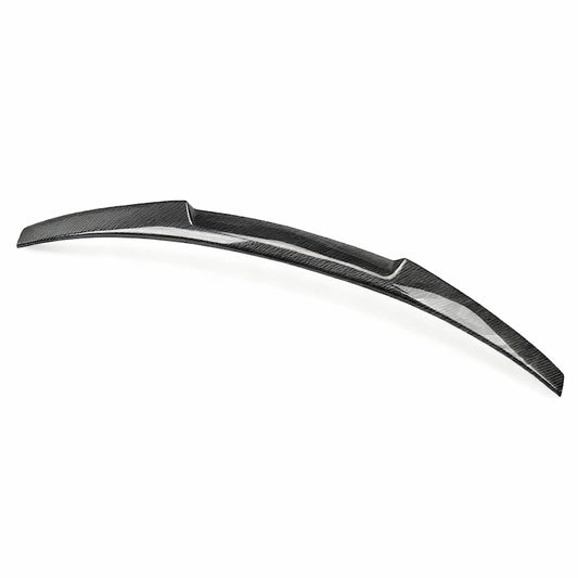 2012-2015 Audi A6 C7 real carbon fiber V-style trunk spoiler