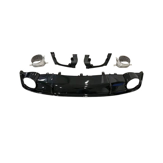 2016-2019 Audi Q7 4M RSQ7 style rear diffuser