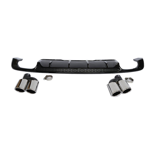 2017-2018 For Audi A4 B9 S5 style rear diffuser kit