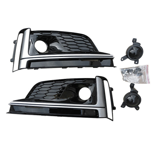 2017-2019 fog lights grilles for Audi A5/S5