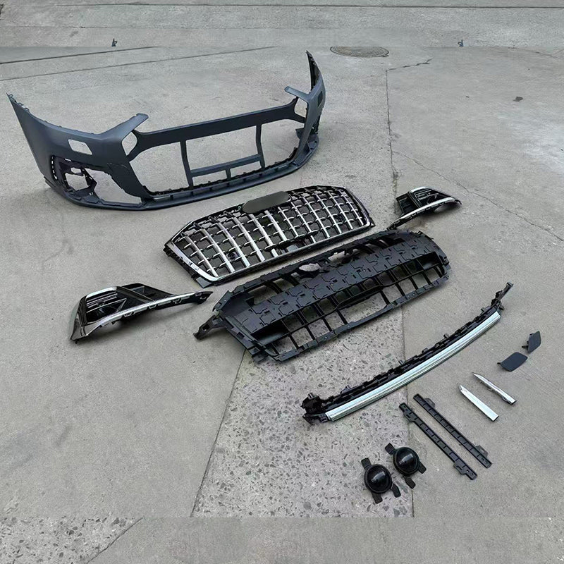 2019-2022 For Audi A8 D5 Horch style front bumper with grille