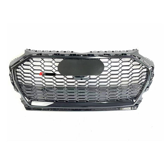 2022-2025 Audi Q5/SQ5 B9.5 RSQ5 Style Honeycomb Grille - Gloss Black ABS