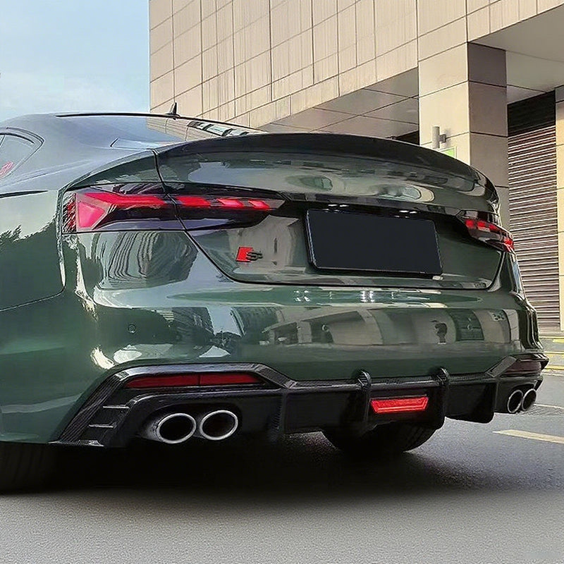 2024 Audi A5 B9.5 carbon fiber diffuser