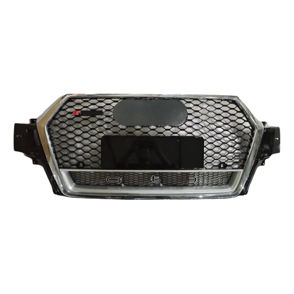 Parrilla delantera estilo RSQ7 (2016-2019) para Audi Q7/SQ7 4M | Sin opción de marco inferior | Envío de repuestos con FedEx