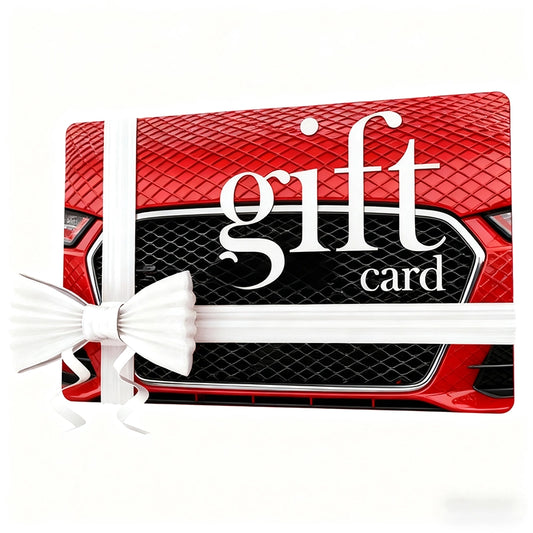 Audi enthusiast aftermarket exterior parts gift card USA
