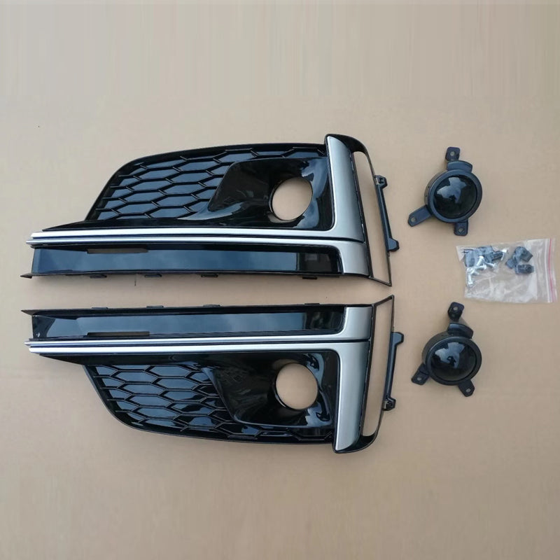 Auto parts dropshipping service for Audi A5 B9 fog lights grilles
