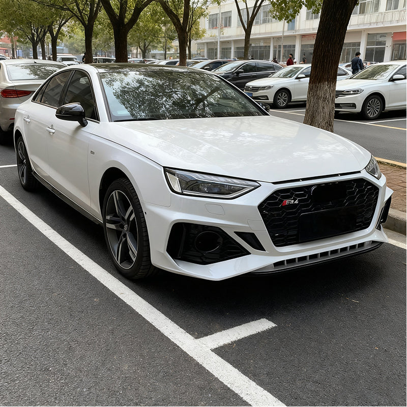 B9.5 bumper with grille and lip