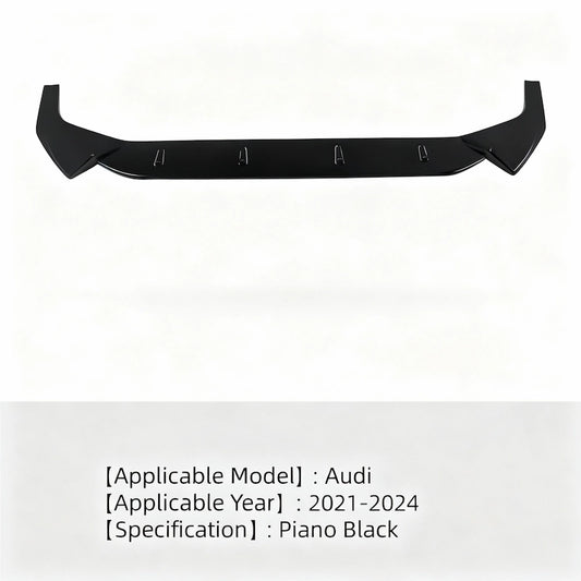 Direct fit gloss black spoiler Audi S-Line