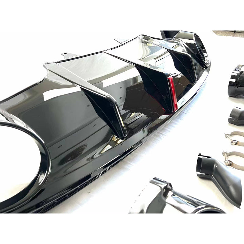 Fast delivery rear diffuser kits for 2009-2012 Audi Q5 8R dropshippers
