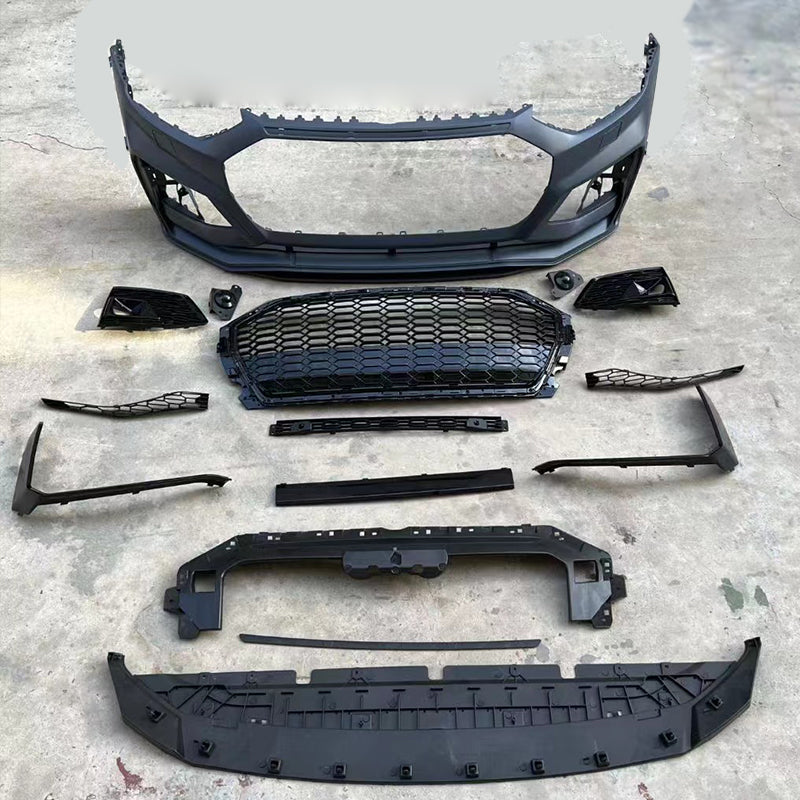 For Audi Q5/SQ5 B9.5 2022-2025 RSQ5 bumper with matching grill