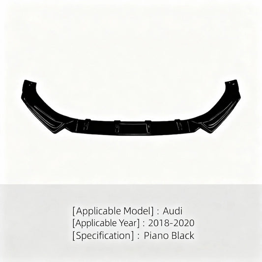 Gloss black bumper lip Audi Q5
