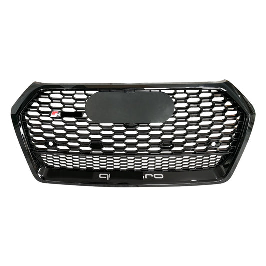 Gloss black grille for SQ5 with removable plate