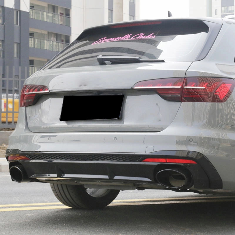 2020-2024 For Audi A4/S4 B9.5 Rear Diffuser S4 Style Bumper Splitter Lip