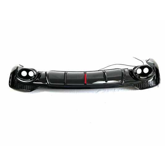 Lighted rear diffuser for Audi Q3