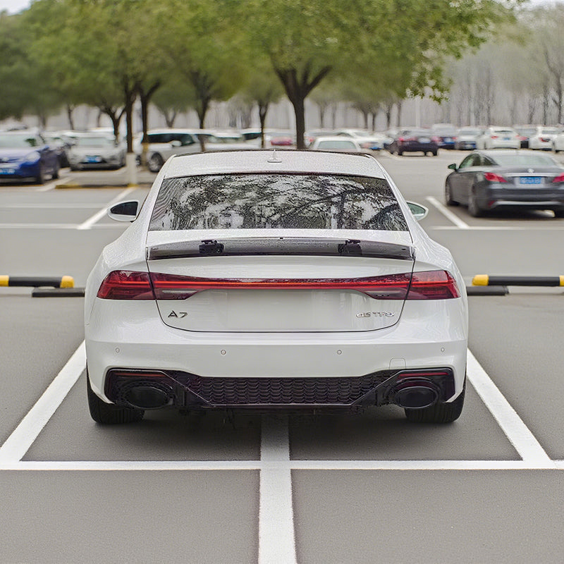 RS7 look rear diffuser for Audi A7/S7 C8