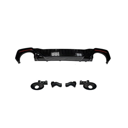 RS7 style diffuser for Audi S7 C8 S-Line