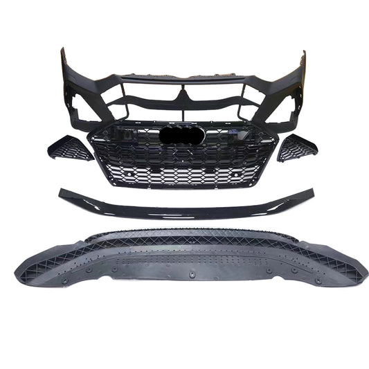 RS7 style front bumper with OEM fit for Audi S7 C8
