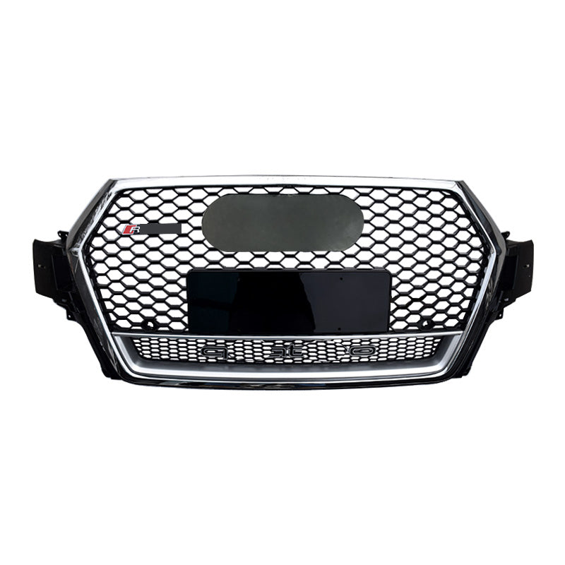 Parrilla delantera estilo RSQ7 (2016-2019) para Audi Q7/SQ7 4M | Sin opción de marco inferior | Envío de repuestos con FedEx