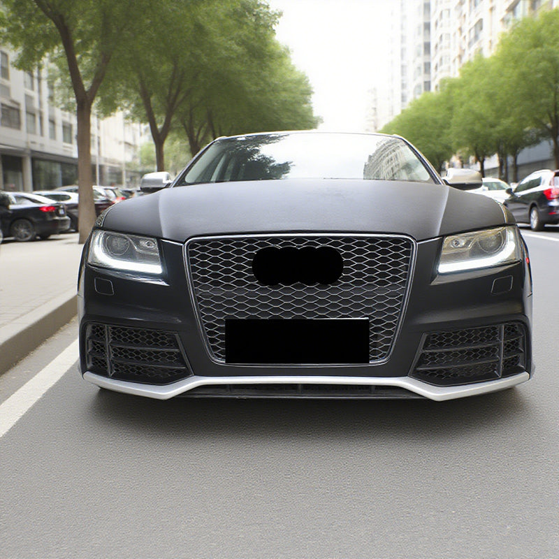 Removable license plate bracket for Audi A5 B8