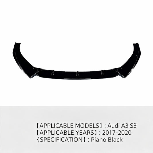 Sporty S-Line Look - 2020 Audi A3 8V.5 Front Lip Upgrade