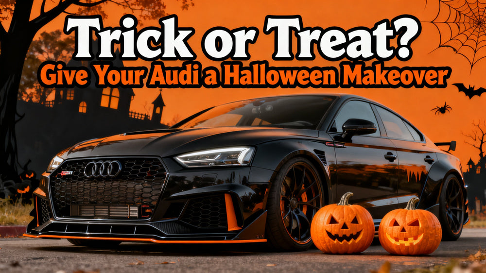 Trick or Treat Your Audi: 2025 Halloween Sale on Audi Aftermarket Parts – Get $25 Off + Free Gifts!