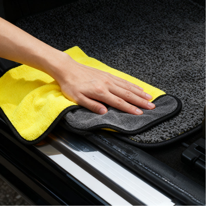 6 Pack 30x40 CM Microfiber Car Cleaning Towels - Lint-Free & Super Absorbent Auto Detailing Cloths for Washing, Drying, Polishing