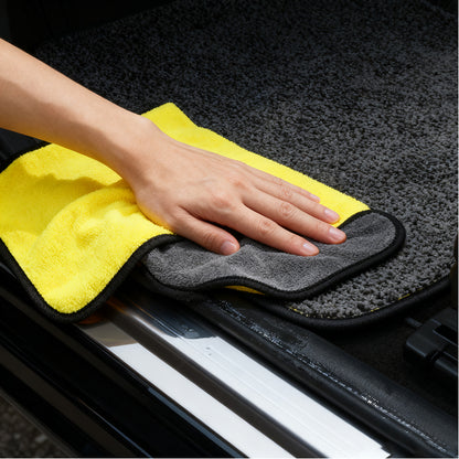 6 Pack 30x40 CM Microfiber Car Cleaning Towels - Lint-Free & Super Absorbent Auto Detailing Cloths for Washing, Drying, Polishing