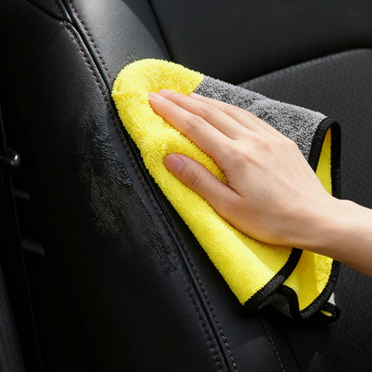 6 Pack 30x40 CM Microfiber Car Cleaning Towels - Lint-Free & Super Absorbent Auto Detailing Cloths for Washing, Drying, Polishing