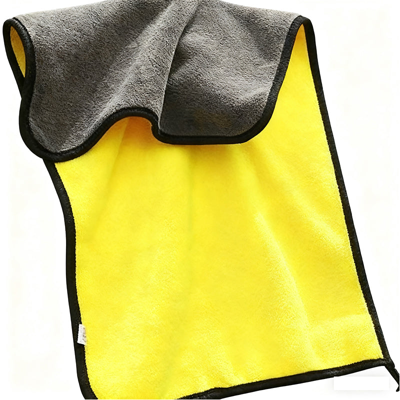 6 Pack 30x40 CM Microfiber Car Cleaning Towels - Lint-Free & Super Absorbent Auto Detailing Cloths for Washing, Drying, Polishing