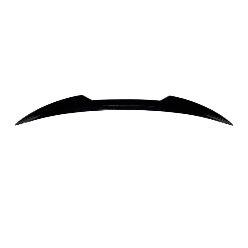 Perfect Fit - Audi A3 8V Sportback Rear Roof Spoiler Wing in Gloss Black ABS for 2014-2020 A3, Full Product View on White