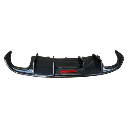 2009-2011 Audi A5 B8 carbon fiber diffuser