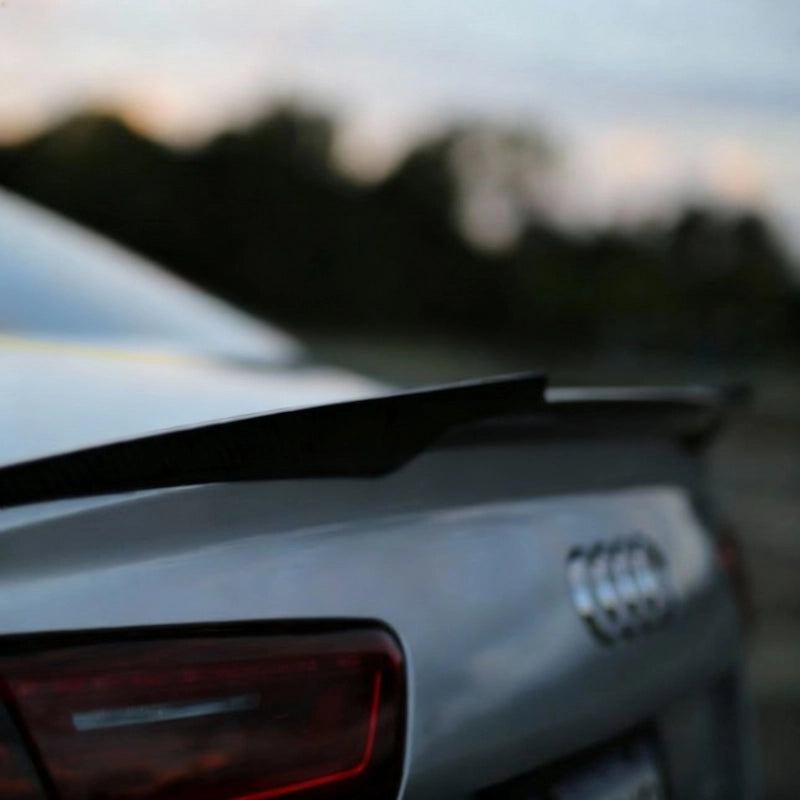 2012-2015 Audi A6/S6 C7 Real Carbon Fiber V-Style Trunk Spoiler
