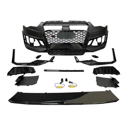 2012-2016 Front Bumper Conversion Kit to 17-19 RS5 B9 Style For Audi A5/S5 B8.5