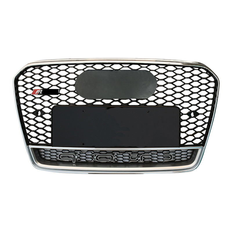 2012 - 2016 honeycomb ABS front grille with lower frame For Audi A5/S5 