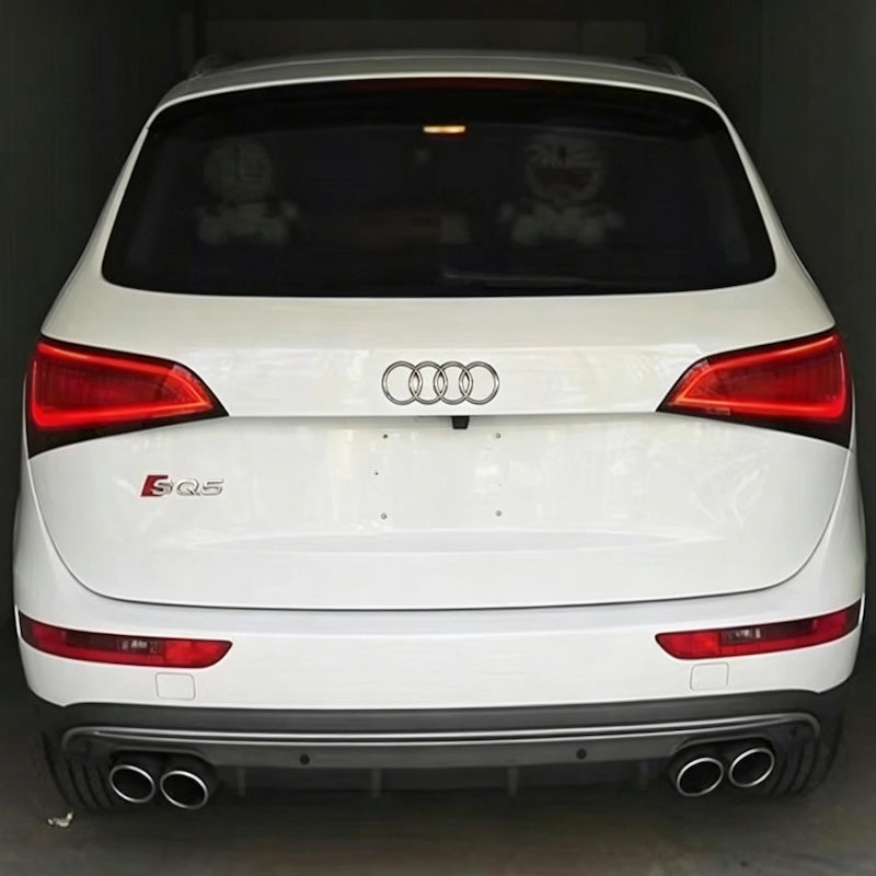 2013-2018 For Audi Q5 8R.5 S-Line Rear Diffuser With Quad Exhaust Tips