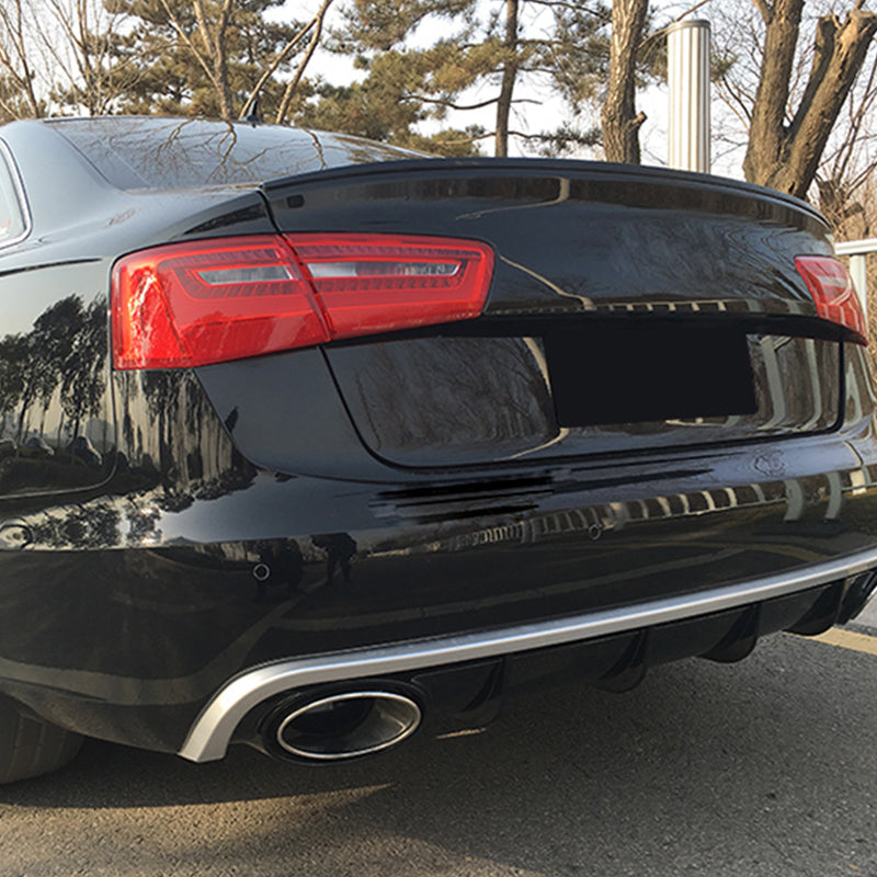 2014 Audi S6 C7 Non S-Line RS6 style diffuser