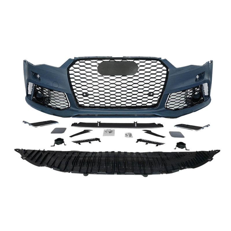 2016-2018 RS6 Style Front Bumper Cover For Audi A6 C7.5/S6