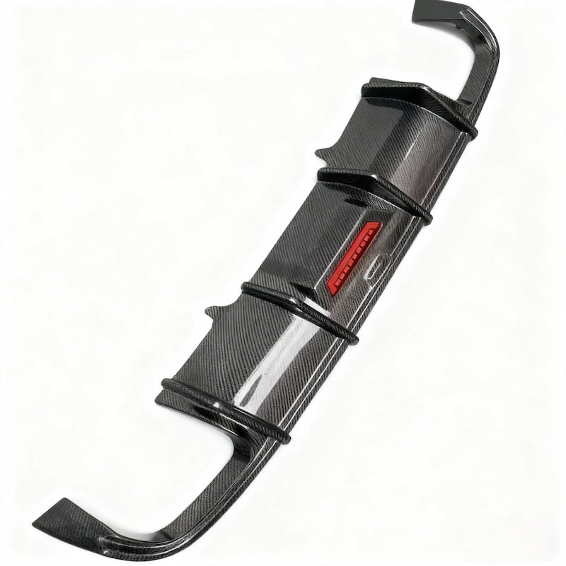 2017-2019 Audi A4 S4 carbon fiber rear diffuser