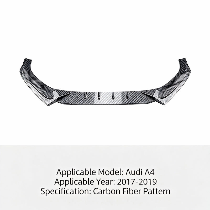  2018 Audi A4 B9 S-Line carbon fiber front lip
