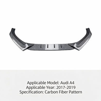 2018 Audi A4 B9 S-Line carbon fiber front lip
