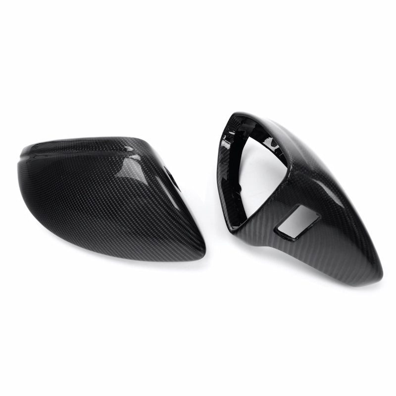 2019-2025 Audi A6/S6/RS6 C8 Carbon Fiber Mirror Caps
