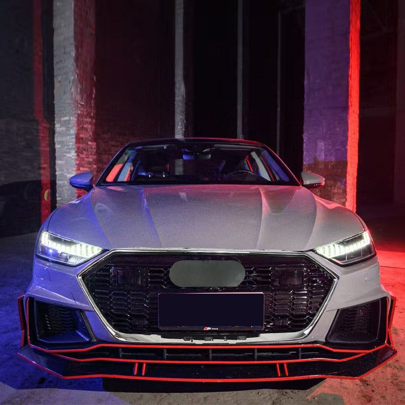 2019-2025 custom grille for Audi A7/S7 C8 no emblem ACC