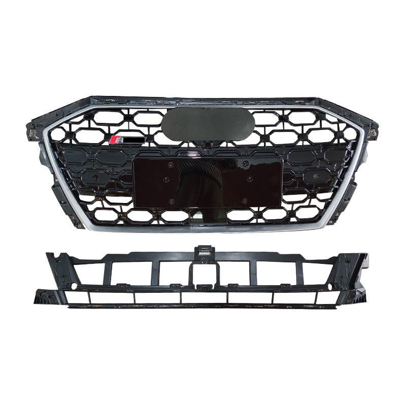 2020-2024 Audi A3/S3 8Y RS3 Style Glossy Black Front Grille