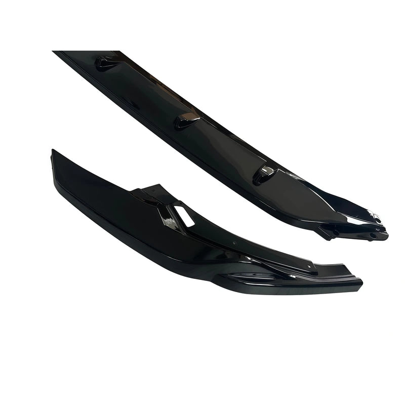 Audi A3 S3 8Y ABS Front Lip Splitter - Side Splitter Blade Detail Close Up