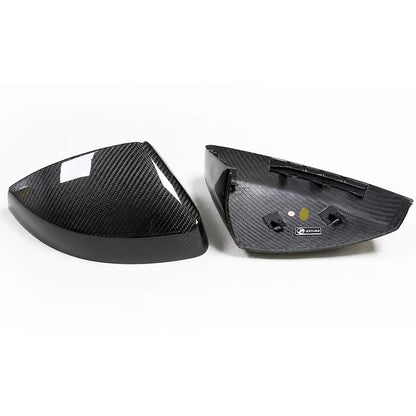 2017-2020 For Audi A3/S3/RS3 8V.5 Carbon Fiber Mirror Caps | Direct Fit