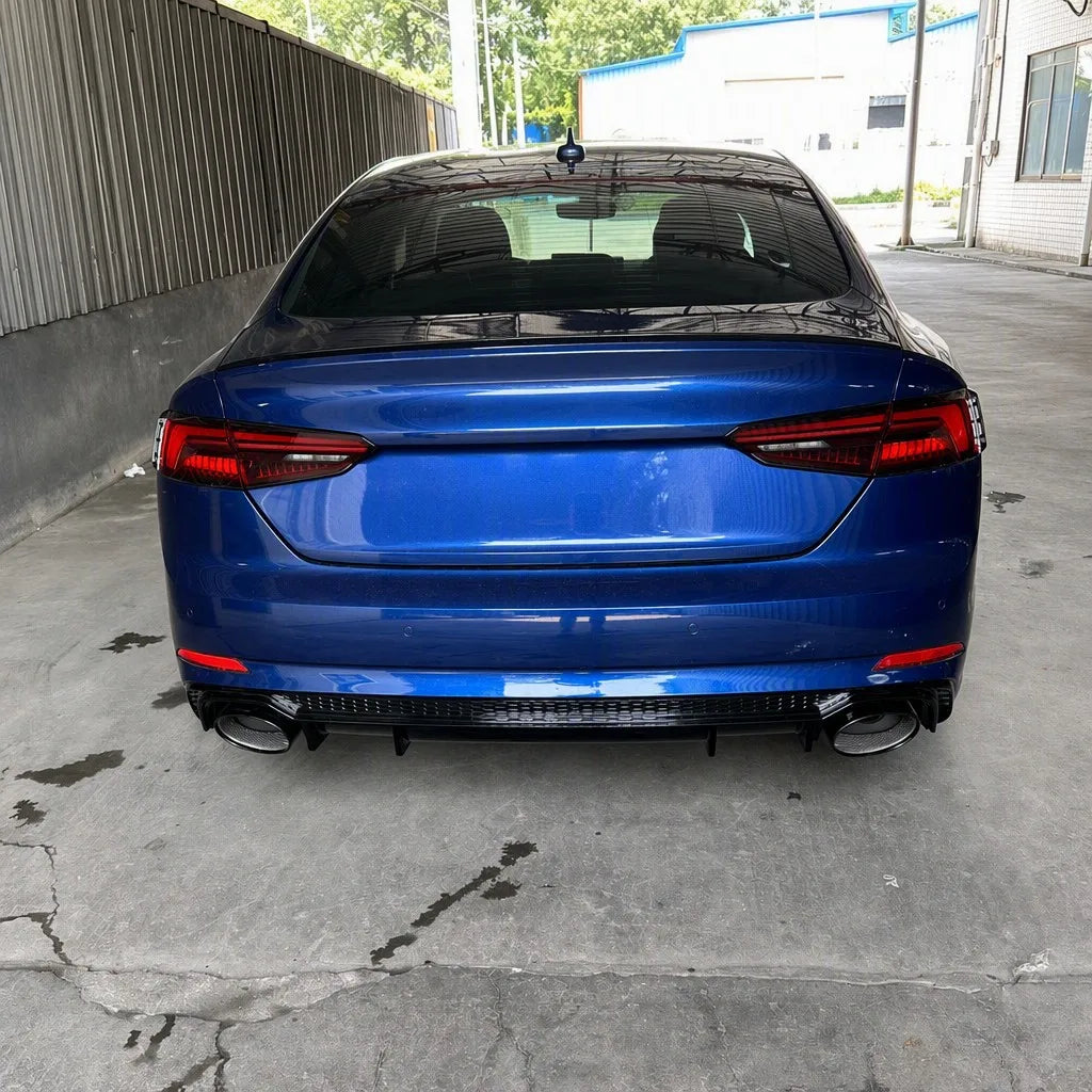 Audi A5 RS5 Rear Diffuser - Installed on Vehicle